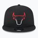 New Era Split Logo 9Fifty Chicago Bulls καπέλο μαύρο 3