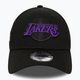 Ανδρικό καπέλο μπέιζμπολ New Era Side Patch 9Forty Los Angeles Lakers μαύρο 2