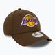 Ανδρικό καπέλο μπέιζμπολ New Era Repreve 9Forty Los Angeles Lakers σκούρο καφέ 3