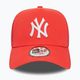 Ανδρικό New Era League Essential Trucker New York Yankees φωτεινό κόκκινο καπέλο μπέιζμπολ New Era League Essential Trucker New York Yankees 2