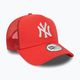 Ανδρικό New Era League Essential Trucker New York Yankees φωτεινό κόκκινο καπέλο μπέιζμπολ New Era League Essential Trucker New York Yankees 3