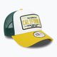 Ανδρικό καπέλο μπέιζμπολ New Era Patch Trucker κίτρινο 3