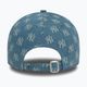 Γυναικείο New Era Denim Mono 9Forty New York Yankees med μπλε καπέλο μπέιζμπολ 4