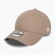 Ανδρικό καπέλο μπέιζμπολ New Era Ne Essential 9Forty σε καφέ παστέλ χρώμα 2
