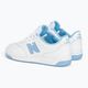 New Balance BB80 λευκά/μπλε παπούτσια 3