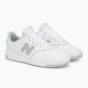 New Balance BB80 λευκά/γκρι παπούτσια 4