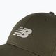 New Balance 6 Panel Structured Snapback καπέλο σκούρο ελαιόλαδο 3