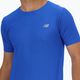Ανδρικό μπλουζάκι New Balance Jacquard blue oasis t-shirt 4