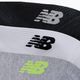 New Balance Running Repreve No Show Tab κάλτσες 3 ζευγάρια γκρι/λευκό/μαύρο 3