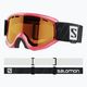 Salomon Juke Access ροζ/τονικό πορτοκαλί παιδικά γυαλιά σκι L39137500 6