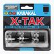 Περιτύλιγμα ρακέτας σκουός Karakal X-TAK Grip 3 τεμάχια μαύρο.