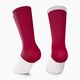ASSOS GT C2 κόκκινες/λευκές κάλτσες ποδηλασίας P13.60.700.4M.0 2