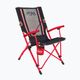 Καρέκλα πεζοπορίας Coleman Festival Bungee μαύρη και κόκκινη 2000032320