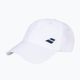 Babolat Basic Logo καπέλο μπέιζμπολ λευκό 5UA1221 6
