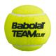 Μπαλάκια τένις Babolat Team Clay 4 τεμάχια κίτρινα 502080 3