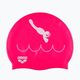 Παιδικό καπέλο κολύμβησης arena Kun Cap ροζ 91552/24 2