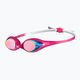 Παιδικά γυαλιά κολύμβησης arena Spider JR Mirror λευκό/ροζ/φούξια 6