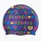 Παιδικό καπέλο για κολύμπι arena Print μοβ 94171 2