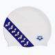 Arena Icons Team Stripe καπέλο για κολύμπι λευκό 001463 2