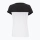 Γυναικείο μπλουζάκι τένις Tecnifibre Stretch λευκό και μαύρο 22LAF1 F1 2