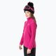 Rossignol Girl Fleece ορχιδέα ροζ παιδικό φούτερ για σκι 3