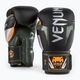 Venum Elite γάντια πυγμαχίας μαύρα/ασημί/κακί 5