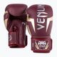 Venum Elite μπορντό/χρυσά γάντια πυγμαχίας 5