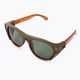 Quiksilver Eliminator Polarized+ γυαλιά ηλίου γυαλιστερά κρυστάλλινα καφέ/πράσινα πολωμένα γυαλιά ηλίου EQYEY03149-XCGP 3