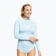 Γυναικείο κολύμπι μακρυμάνικο ROXY Whole Hearted 2021 cool blue