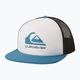 Ανδρικό καπέλο μπέιζμπολ Quiksilver Foamslayer white/blue 6