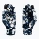 Γυναικεία γάντια snowboard ROXY Hydrosmart Liner 2021 true black black flowers 3
