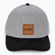 Ανδρικό καπέλο μπέιζμπολ Billabong Stacked Snapback grey heather 4