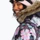Γυναικείο σακάκι snowboard ROXY Jet Ski αληθινό μαύρο θολό λουλούδι 4