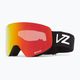 VonZipper Encore μαύρα σατέν / wildlife fire chrome γυαλιά snowboard 5