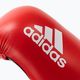 Γάντια πυγμαχίας adidas Point Fight Adikbpf100 κόκκινο και λευκό ADIKBPF100 10
