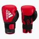 adidas Hybrid 250 Duo Lace κόκκινα γάντια πυγμαχίας ADIH250TG 3