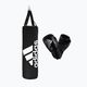 adidas Youth Boxing Set παιδική τσάντα + γάντια μαύρο και άσπρο ADIBPKIT10-90100