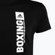 Ανδρικό t-shirt πυγμαχίας adidas μαύρο/λευκό 3
