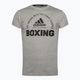 Ανδρικό t-shirt boxing της adidas medium grey/heather black