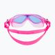 Aquasphere Vista παιδική μάσκα κολύμβησης ροζ/λευκό/μπλε MS5080209LB 5