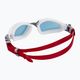 Aquasphere Kayenne Pro λευκά/γκρι/κόκκινα γυαλιά κολύμβησης EP3040910LMR 4