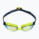 Aquasphere Xceed γυαλιά κολύμβησης τιτανίου φωτεινού κίτρινου/ναυτικού μπλε/κίτρινου καθρέφτη EP3037104LMY 7