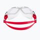 Aquasphere Vista λευκή/κόκκινη/καθρέφτη ιριδίζουσα μάσκα κολύμβησης MS5050906LMI 5
