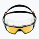 Aquasphere Vista Pro σκούρο γκρι/μαύρο/πορτοκαλί καθρέφτη τιτανίου μάσκα κολύμβησης MS5591201LMO 2