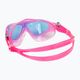 Aquasphere Vista παιδική μάσκα κολύμβησης ροζ/λευκό/μπλε MS5630209LB 4