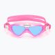 Aquasphere Vista παιδική μάσκα κολύμβησης ροζ/λευκό/μπλε MS5630209LB 7