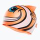 TYR Charactyr Happy Fish παιδικό καπέλο κολύμβησης πορτοκαλί LCSHFISH 2