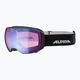 Γυαλιά σκι Alpina Big Horn QV-Lite black matt/blue sph 7