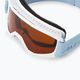 Παιδικά γυαλιά σκι Alpina Piney white/skyblue matt/orange 5