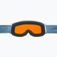 Παιδικά γυαλιά σκι Alpina Piney white/skyblue matt/orange 7
